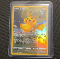 The Pokemon Company Pikachu GG30/GG70 Crown Zenith Ultra Rare Holo 60 HP - Image 1