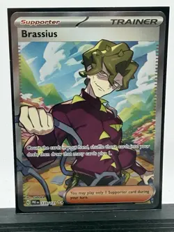 Brassius 135/131 Full Art Trainer Prismatic Evolutions Pokemon English Holo 1286 - Image 1