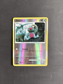 Pokemon TCG Slakoth Mysterious Treasures 99/123 Reverse Holo Common Nintendo - Image 1