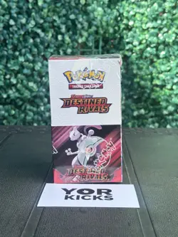 Pokemon TCG Destined Rivals | Sealed Booster Display 18 Packs (Half Box) | New - Image 1