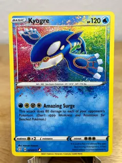 Shining Fates Kyogre 021/072 Amazing Rare Pokemon NM/M - Image 1