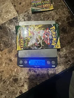 Pokemon TCG Sword & Shield Evolving Skies Booster Pack Heavy 22.04 2 Packs - Image 1