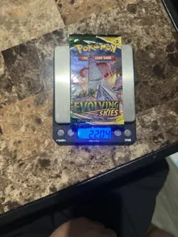 Pokemon TCG Sword & Shield Evolving Skies Booster Pack Heavy 22.04 2 Packs - Image 2