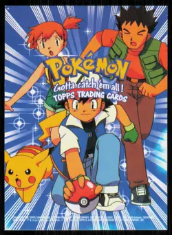 1999 Topps Pokemon Series 2 Blue Logo Base Checklist #NNO - Image 1