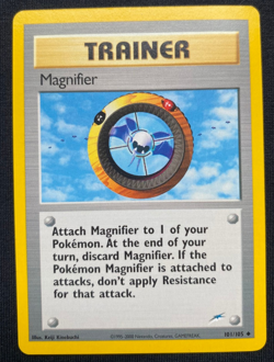Pokemon Card Neo Destiny Uncommon: Magnifier 101/105 (LP) - Image 1