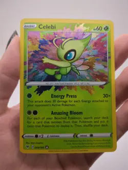 Celebi Amazing Rare 009/185 Pokemon Vivid Voltage NM - Image 1