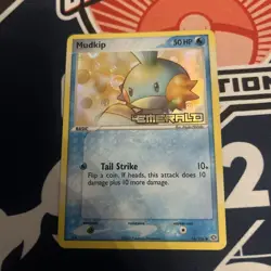 POKEMON - MUDKIP 56/106 - EMERALD - REVERSE HOLO - STAMPED - Image 1