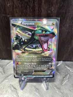 Rayquaza EX – Pokemon TCG Dragons Exalted 85/124 Ultra Rare MP/HP - Image 1