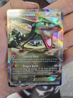 Rayquaza EX – Pokemon TCG Dragons Exalted 85/124 Ultra Rare MP/HP - Image 3