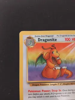 NEAR MINT ! Pokemon TCG Dragonite 19/62 Fossil Rare Non-Holo - Image 2