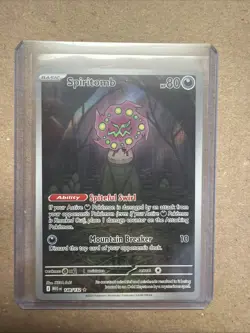 Pokemon TCG Spiritomb 148/132 Me01: Mega Evolution Illustration Rare - Image 1