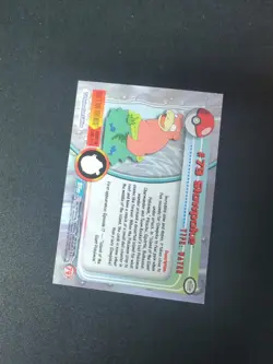 Slowpoke 79 Topps Blue Logo TV Animation Edition Pokemon NM - Image 2