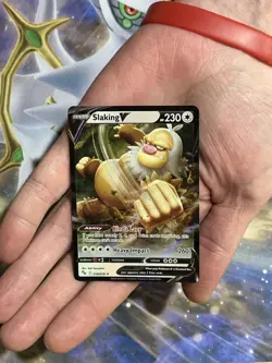 Pokemon GO TCG Slaking V 58/78 Holo Ultra Rare - Image 3