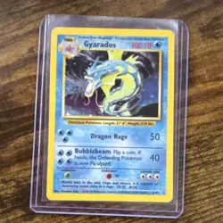 POKEMON TCG - 1999 BASE SET GYARADOS HOLO RARE UNLIMITED 6/102 ENGLISH - Image 3