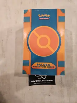 POKEMON TCG PALDEA Adventure Chest Factory Sealed Box-6 Packs, 7 Foil Promos - Image 1