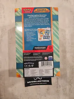 POKEMON TCG PALDEA Adventure Chest Factory Sealed Box-6 Packs, 7 Foil Promos - Image 2
