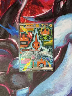 Rotom 126/094 - Phantasmal Flames Pokemon TCG Special Illustration Rare MINT - Image 1