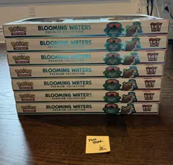 Pokemon TCG 151 Blooming Waters Premium Collection Box SEALED - Image 2