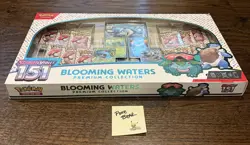 Pokemon TCG 151 Blooming Waters Premium Collection Box SEALED - Image 4