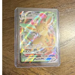 Leafeon VMAX 205/203 Ultra Rare Full Art Holo VMAX Pokemon TCG Evolving Skies - Image 1