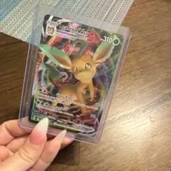 Leafeon VMAX 205/203 Ultra Rare Full Art Holo VMAX Pokemon TCG Evolving Skies - Image 4