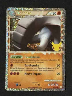 Donphan 107/123 Classic Collection Celebrations: Classic Collection Pokemon NM - Image 1