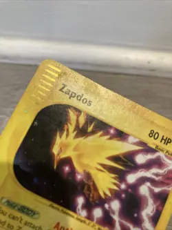 Zapdos H32/H32 Aquapolis Holo eReader Pokemon Card Ungraded - Image 5