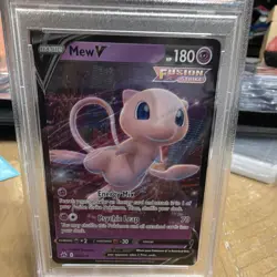 The Pokemon Company Pokemon TCG Mew V 060/159 Crown Zenith Holo PSA 10 English - Image 3