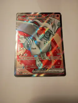 Reshiram ex 158/086 Holo Ultra Rare White Flare Pokemon Holo Near Mint - Image 1