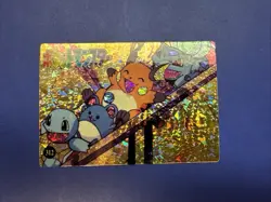 1999 Pokemon Pocket Monsters Squirtle Raichu Bulbasaur Vending Prism Sticker NM - Image 5
