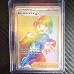 Pokemon TCG Gardenia's Vigor Trainer Secret Rare Holo 202/189 Astral Radiance - Image 1