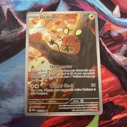 Nintendo Dedenne Evolutions 093/088 Illustration Rare Full Art Holo EN 70 HP - Image 1