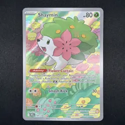 Shaymin 185/182 Illustration Rare Destined Rivals Pokemon NM - Image 1