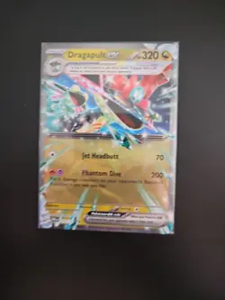 Pokemon TCG S&V Prismatic Evolutions Double Rare Holo Card Dragapult EX 73/131 - Image 1