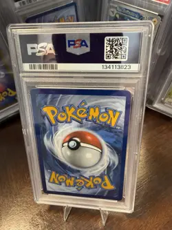 2025 Pokemon Prismatic Evolutions Lucario ex 051/131 Pokemon Center Stamp PSA 10 - Image 2