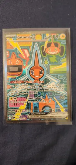 Rotom ex 126/094 SIR Full Art Holo Pokemon Mega Evolution Phantasmal Flames - NM - Image 1