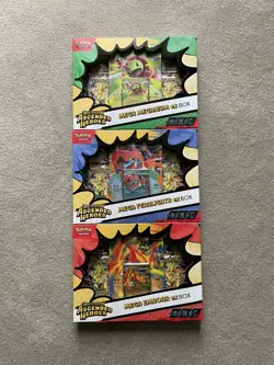Pokemon TCG: Ascended Heroes Mega Ex Emboar, Meganium & Feraligatr box - Sealed - Image 1