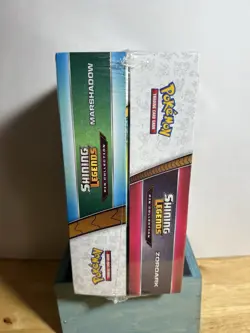 Pokemon Shining Legends Pin Collection Zoroark Marshadow Promo Box Lot English - Image 4