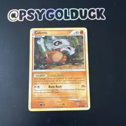 Cubone - HS Triumphant 60/102 - Non-Holo - Pokemon TCG B40 - Image 1