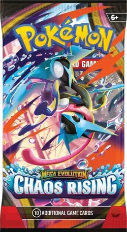 Pokemon Chaos Rising Booster Pack Factory Sealed English TCG - Image 1