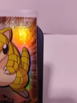 1999 Pokemon Topps #27 Sandshrew Holo Foil TV Animation Edition, Series 1 - Image 3