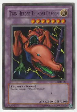 Yu-Gi-Oh! - Twin-Headed Thunder Dragon - Metal Raiders MRD-120 - LP - Image 1