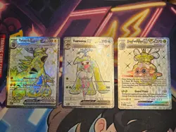 Pokemon Tyranitar ex Tsareena ex Forretress ex English NM/M Full Art 3-Card Lot - Image 1