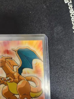 Charizard 1999 Topps #06 Pokemon Card Blue Logo TV Animation Non Holo MP CREASE! - Image 3