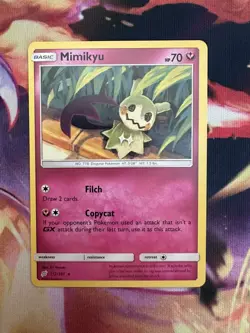 Mimikyu 112/181 Regular Rare Team Up Pokemon Card - Image 1