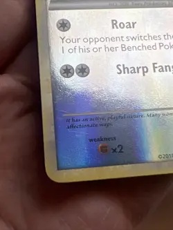 LP- Snubbull 82/123 Reverse Holo HeartGold SoulSilver AUTHENTIC Pokemon Card - Image 4