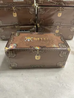One Piece Trading Card Premium Booster Box Anime CCG Treasure Chest Set #4 - Image 1