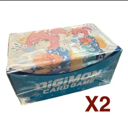 digimon card game premium heroines set 2 New Sealed ENGLISHversion IN HAND US X2 - Image 1