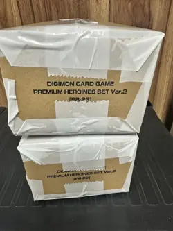 digimon card game premium heroines set 2 New Sealed ENGLISHversion IN HAND US X2 - Image 3