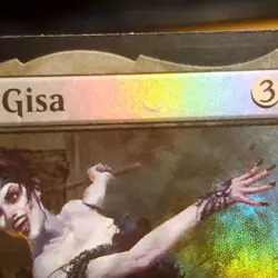 1x Ghoulcaller Gisa, Foil, Commander Collection Black, Magic MTG Bump in Foil - Image 3
